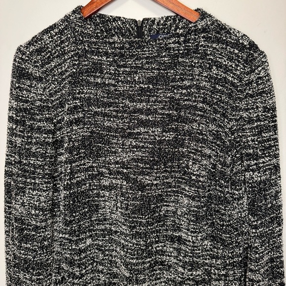 Chaps Paola Long Sleeve Boucle Sweater Dress Size 16 - Picture 5 of 13